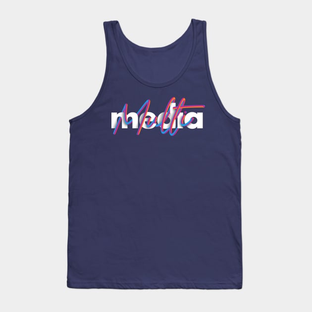 MultiMedia Tank Top by MplusC